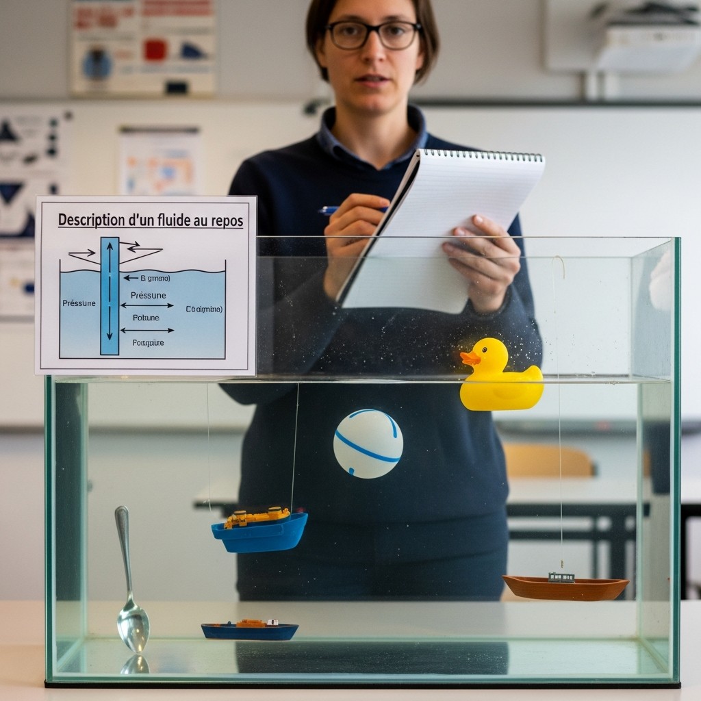 Description d’un fluide au repos