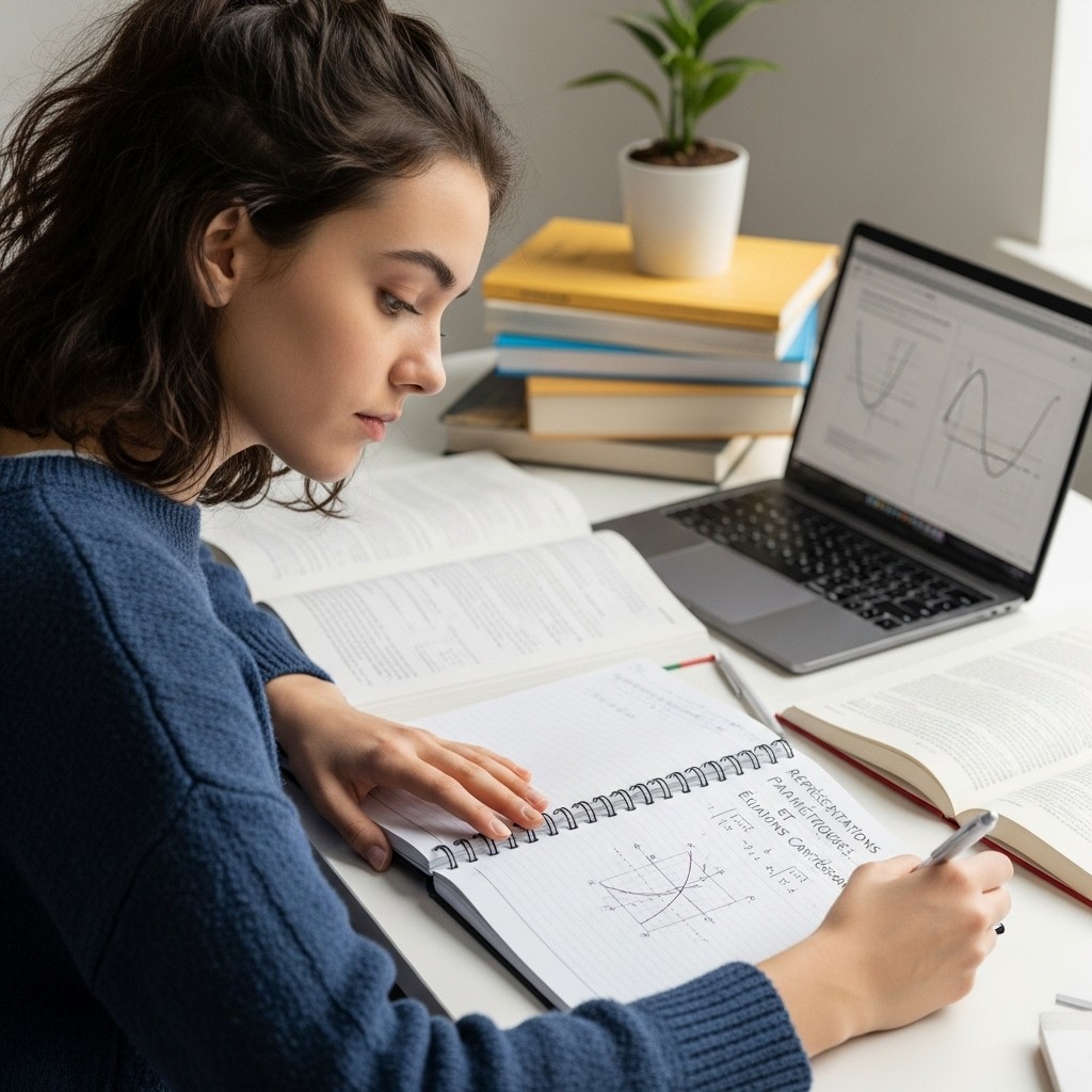 Représentations Paramétriques et Équations Cartésiennes