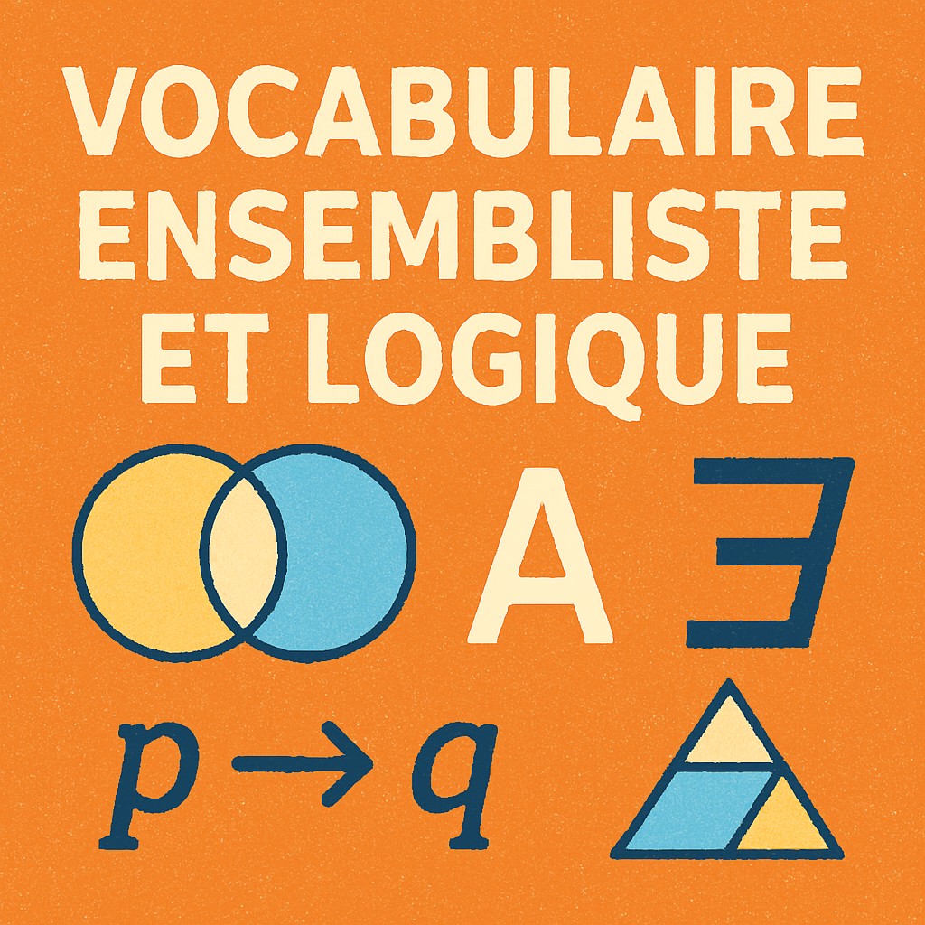 Vocabulaire ensembliste et logique